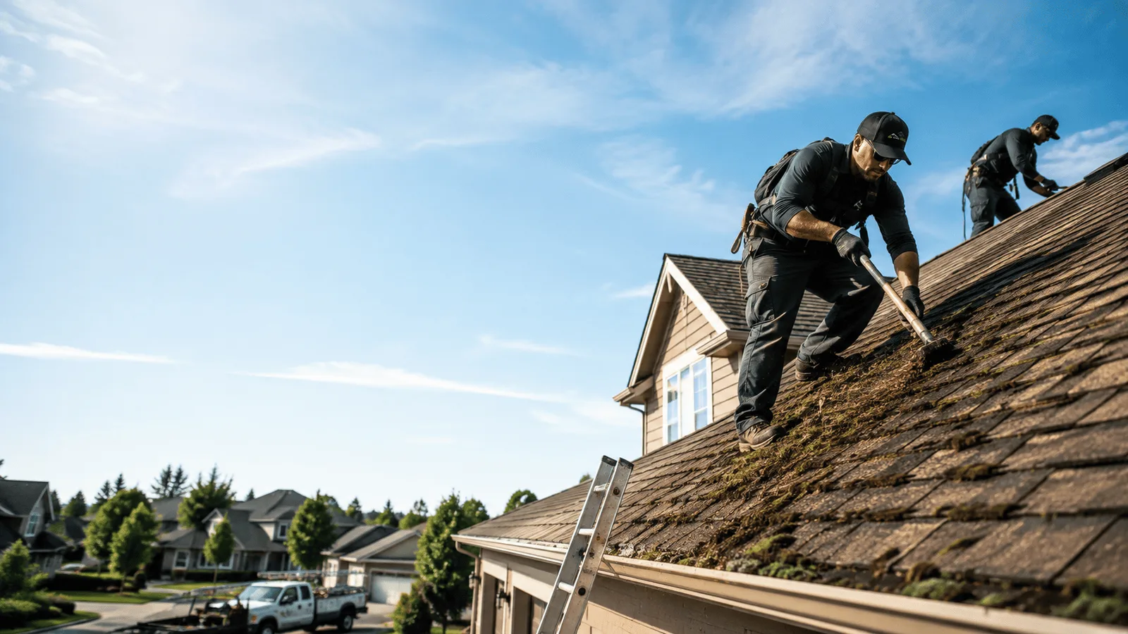 Roof Moss Removal in Ionia, MI near me